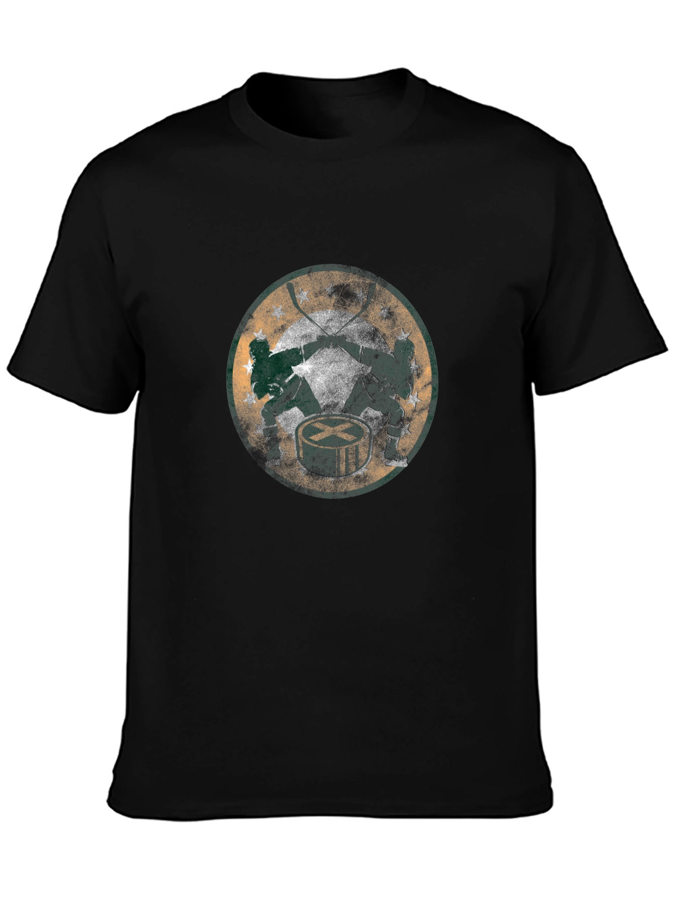 Hockey & Drum T-Shirt - Unique Graphic Tee