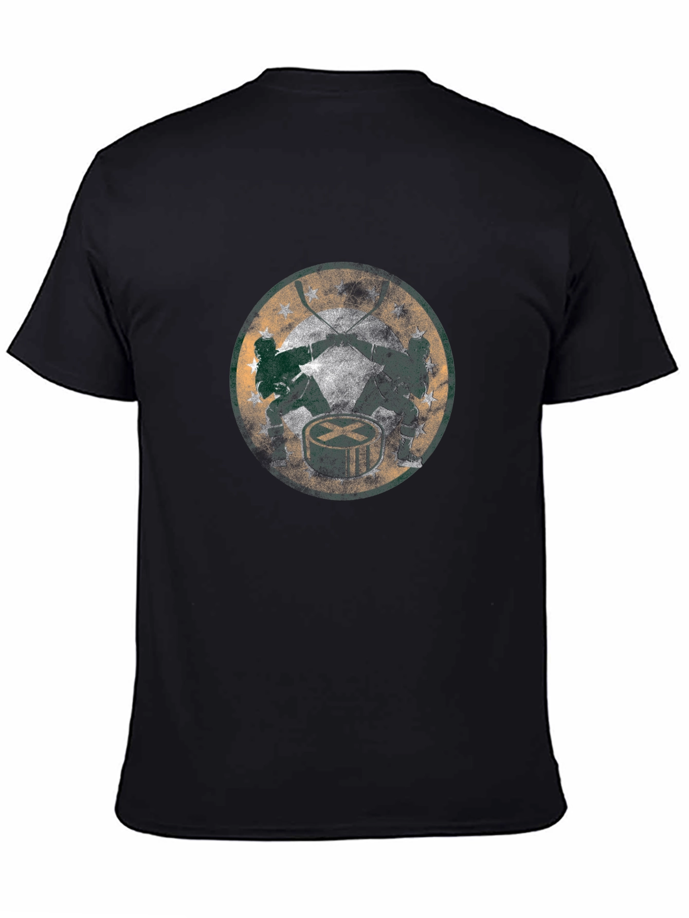 Hockey & Drum T-Shirt - Unique Graphic Tee