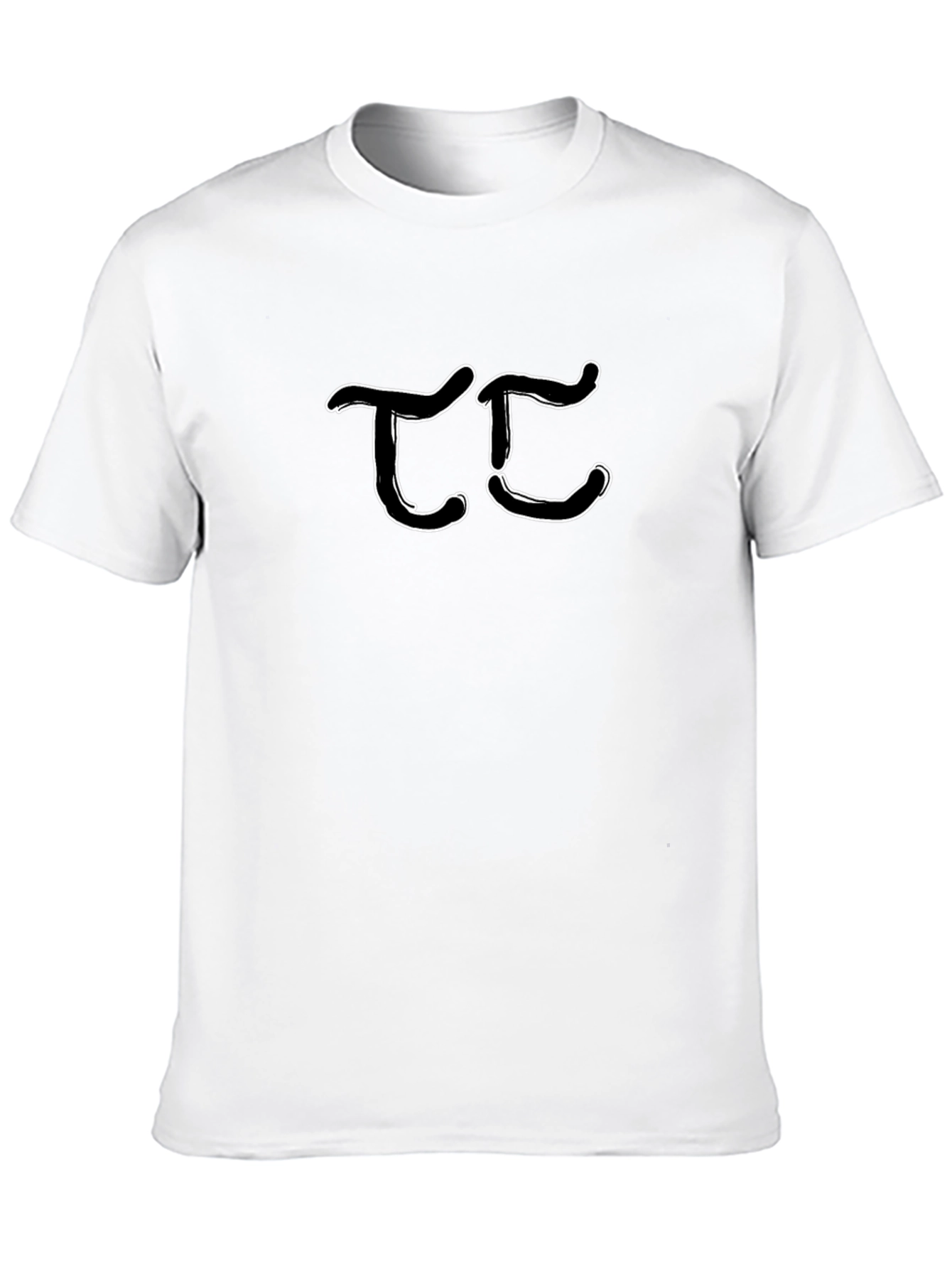 TC Graphic Tee - Black Casual T-Shirt