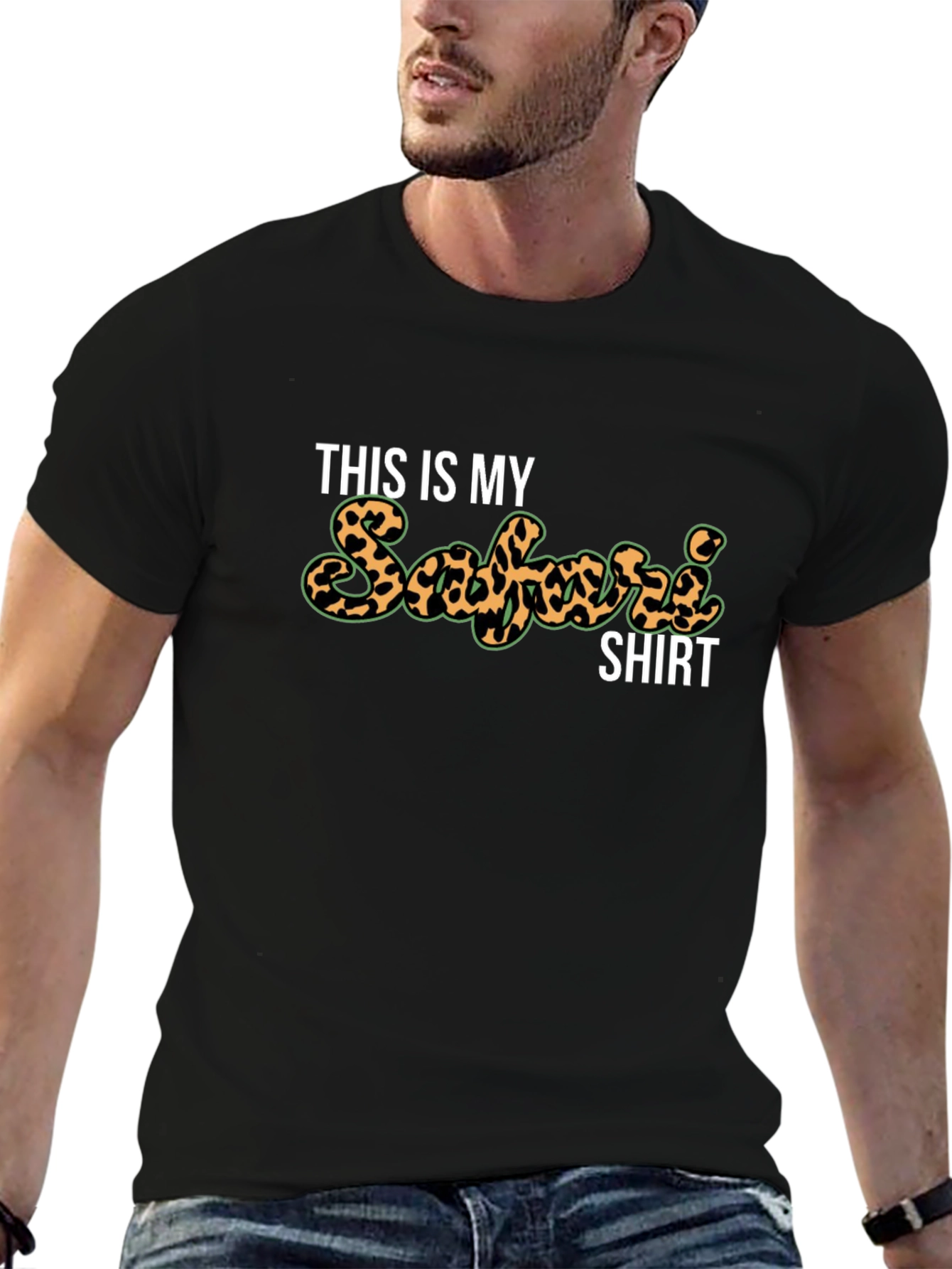 Safari Shirt - Animal Print Tee