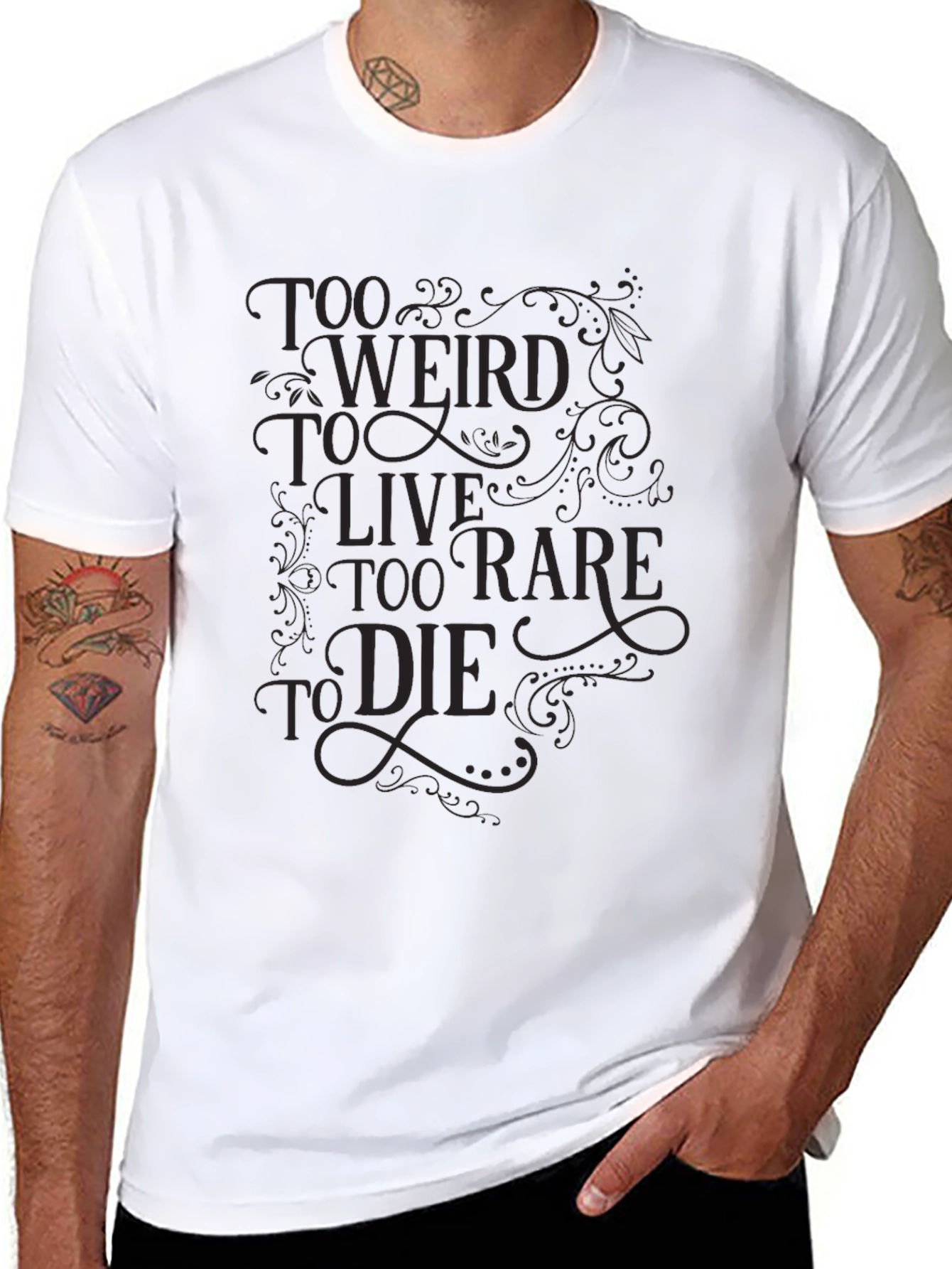 Too Weird to Live Tee