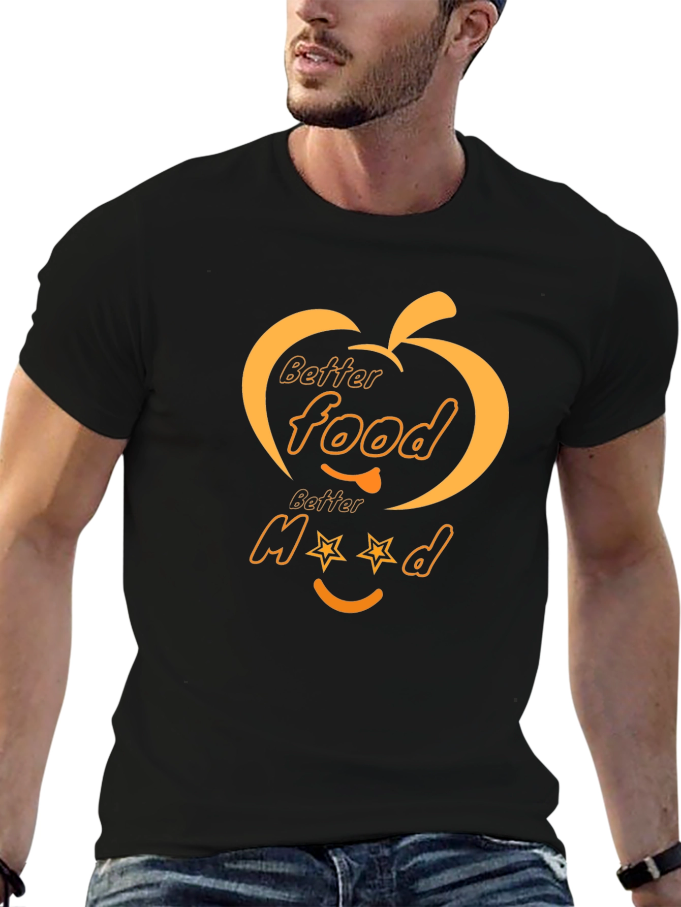 Better Food Better Mood Graphic Tee