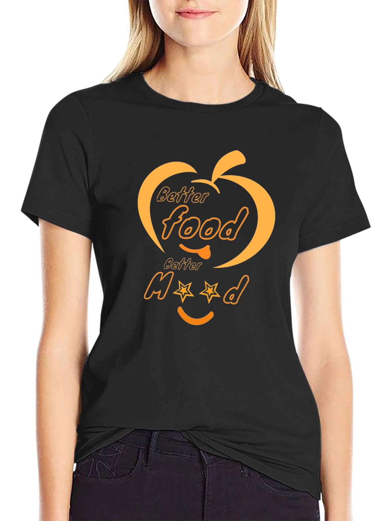 Better Food Better Mood Graphic Tee