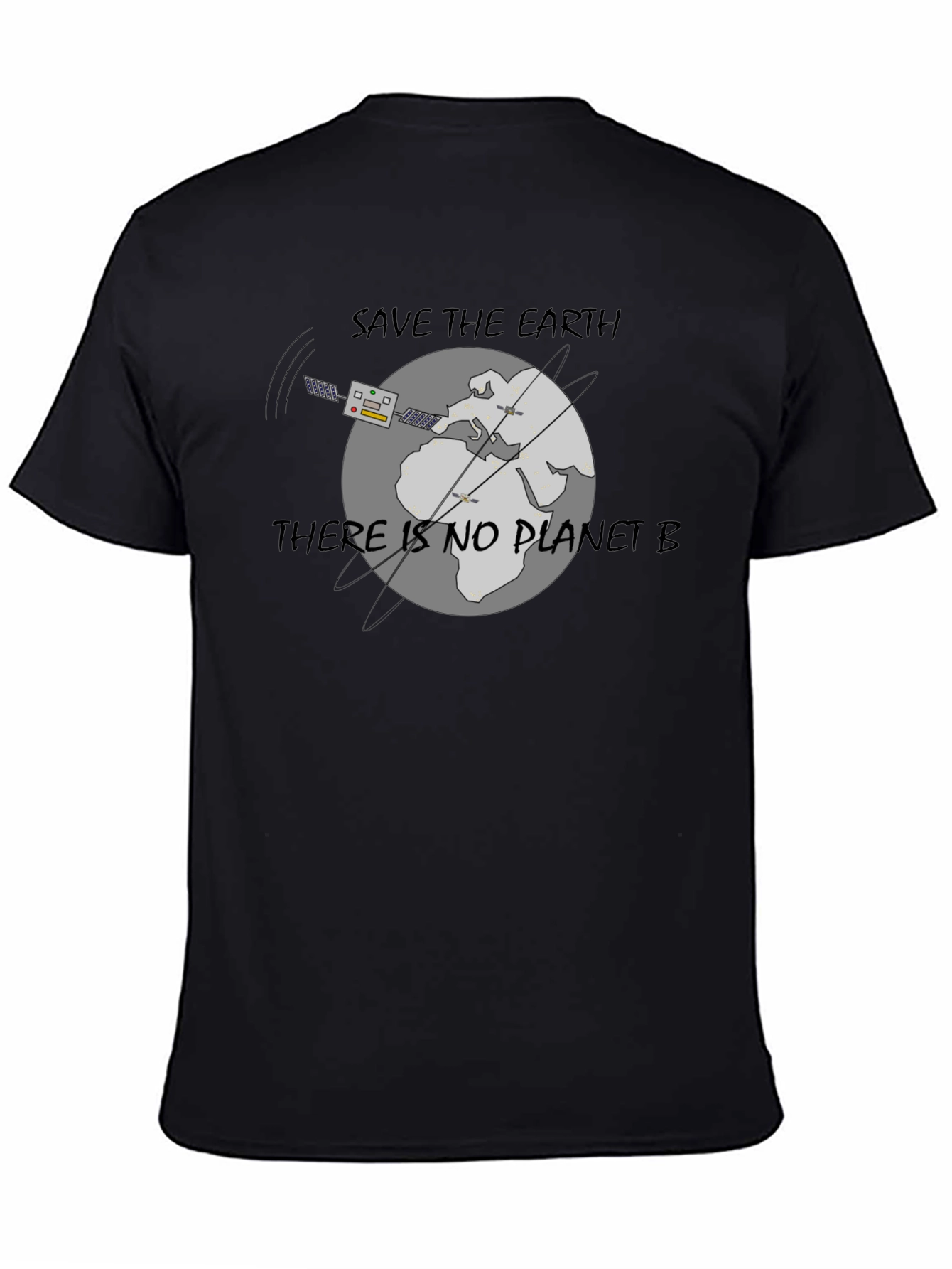 Save the Earth Black T-Shirt