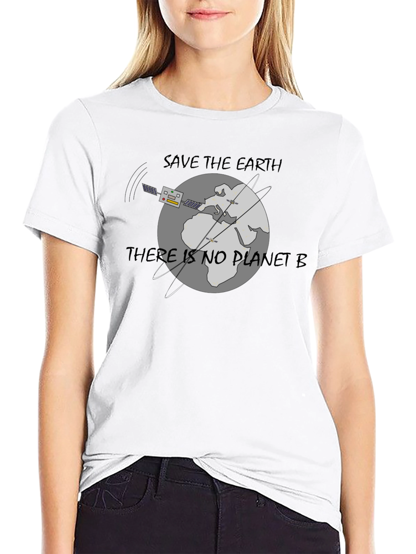 Save the Earth Black T-Shirt