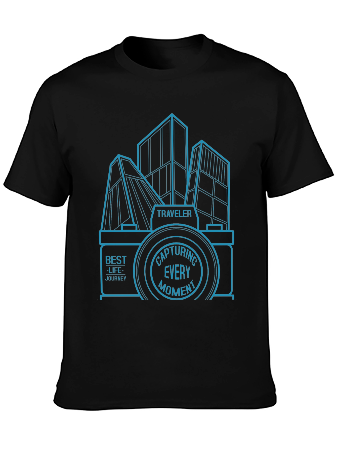 Travelers Capture T-Shirt - Adventure Photography
