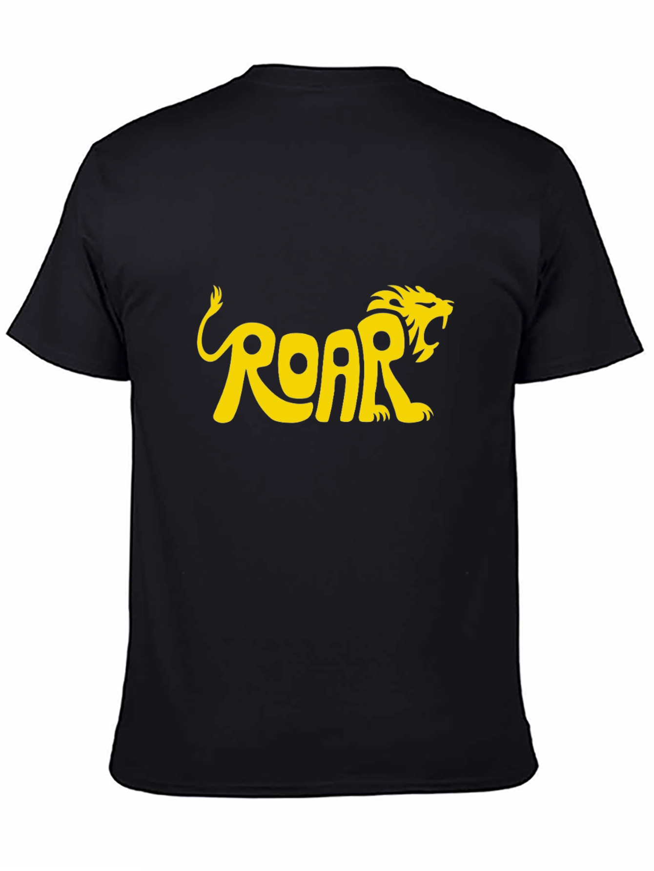 Roar Lion Graphic Tee - Bold Animal Design