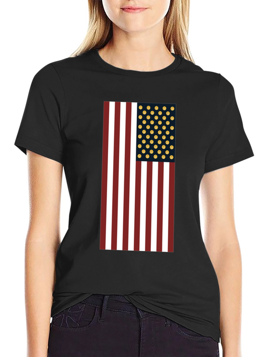 American Flag Bitcoin T-Shirt