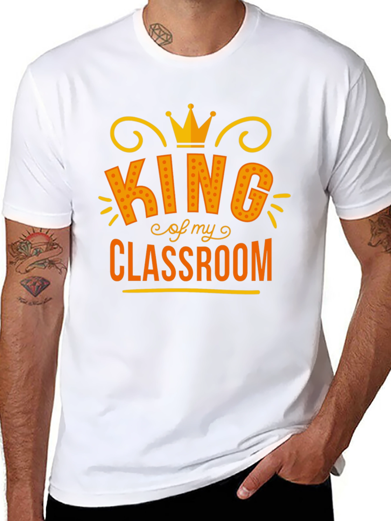King of My Classroom Graphic Tee - Teacher Appreciation