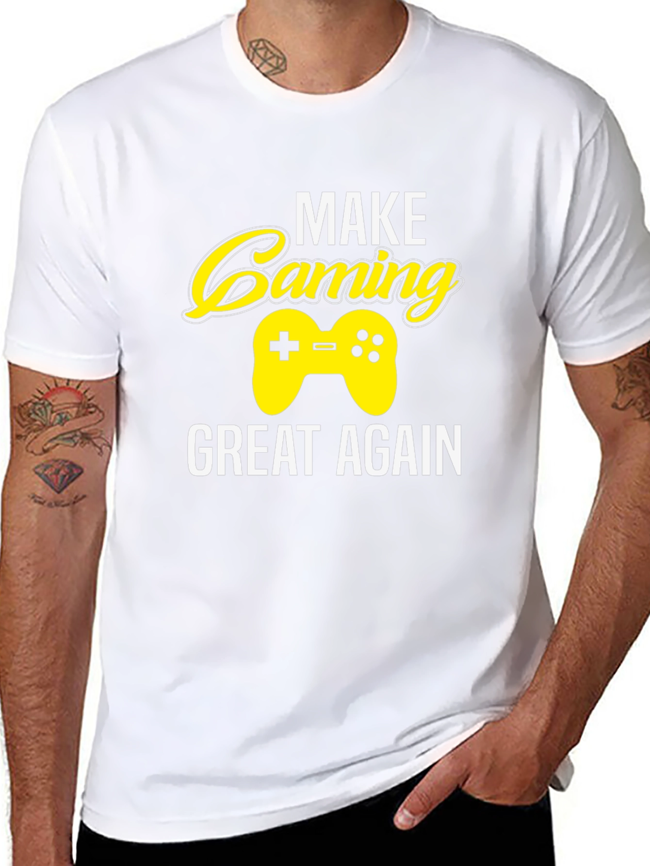 Make Gaming Great Again T-Shirt Gamer Tee