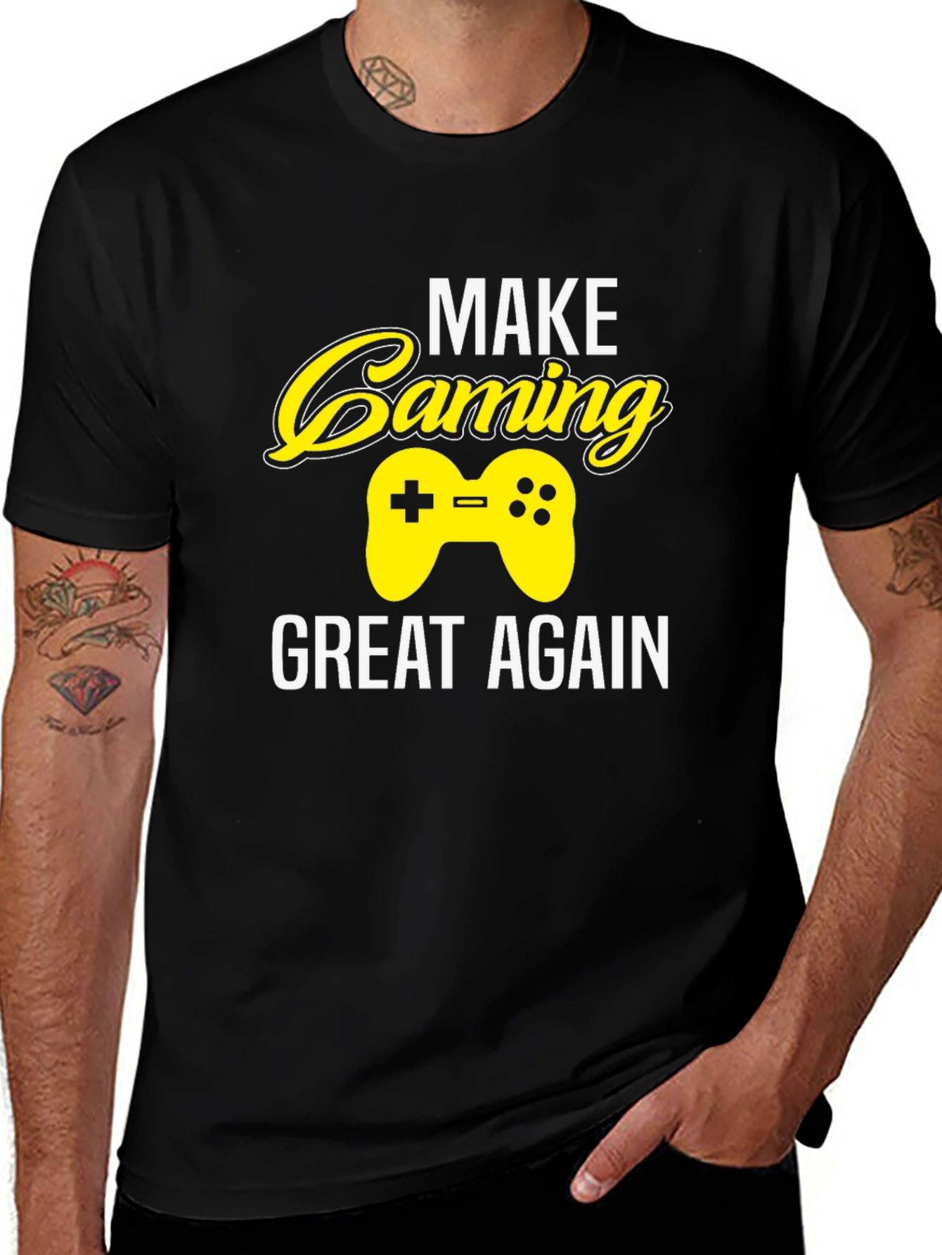 Make Gaming Great Again T-Shirt Gamer Tee