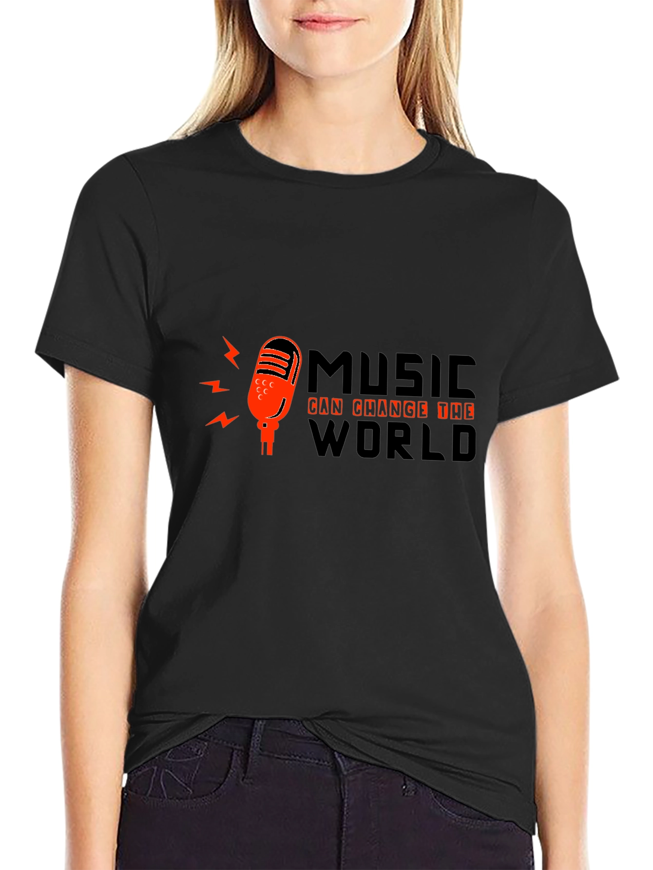 Music Can Change the World Graphic Tee