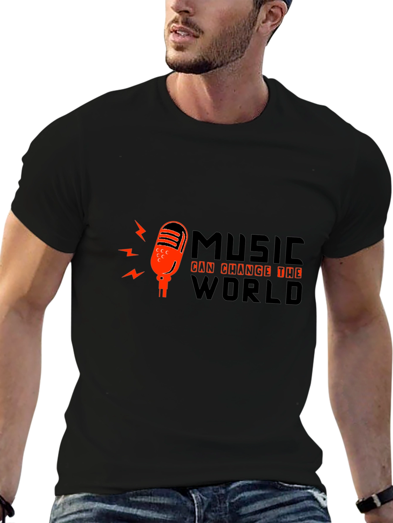 Music Can Change the World Graphic Tee