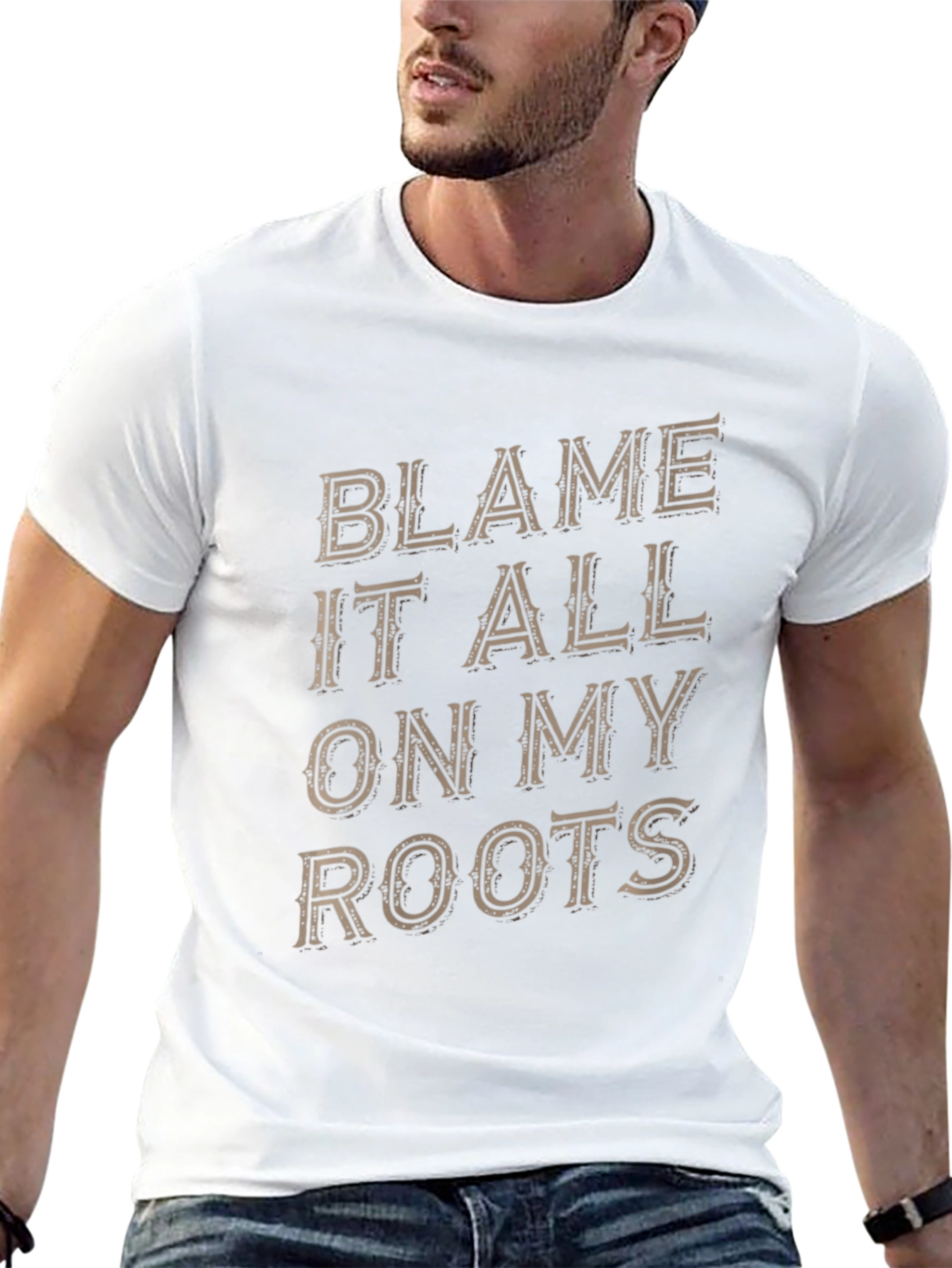 Blame It All On My Roots Graphic Tee