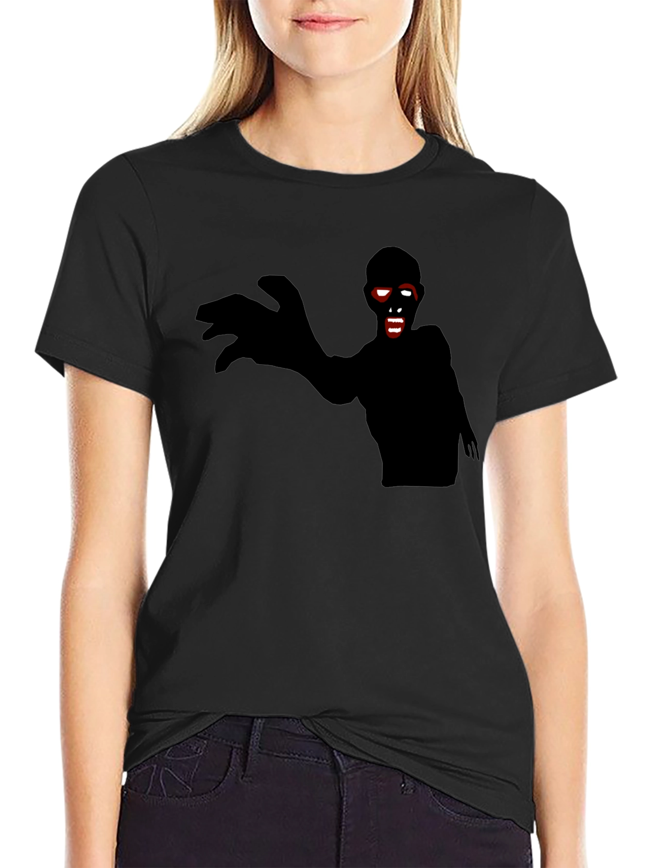 Zombie Graphic Tee - Black T-Shirt