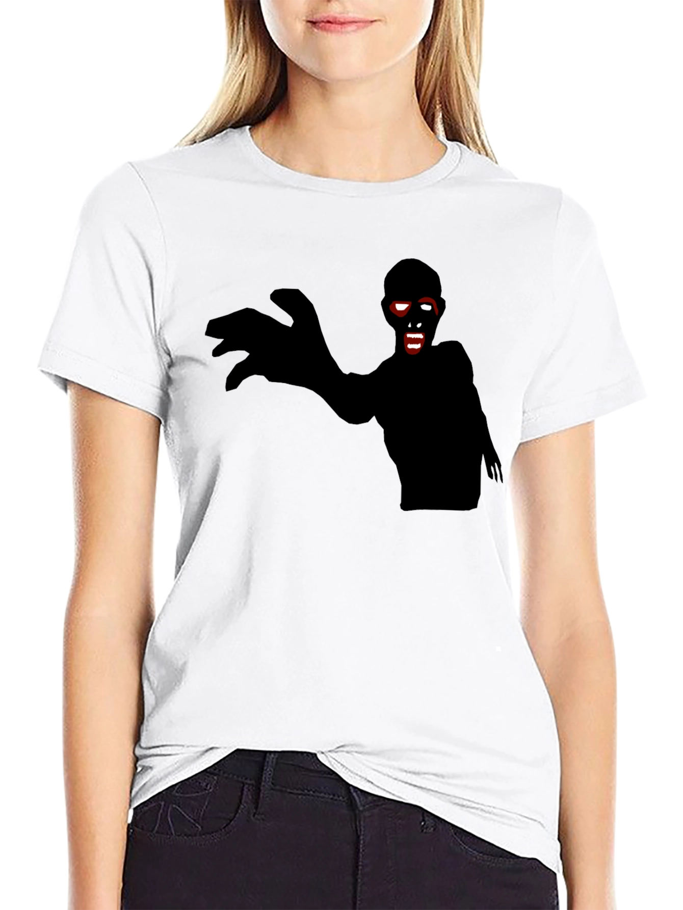 Zombie Graphic Tee - Black T-Shirt