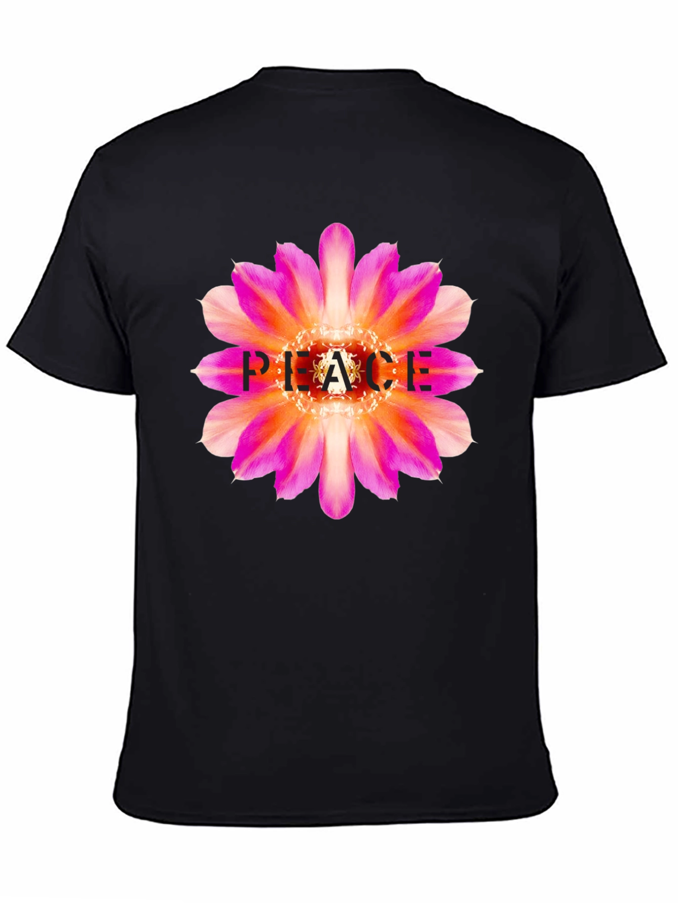 Peace Flower Graphic Tee - Stylish & Comfortable