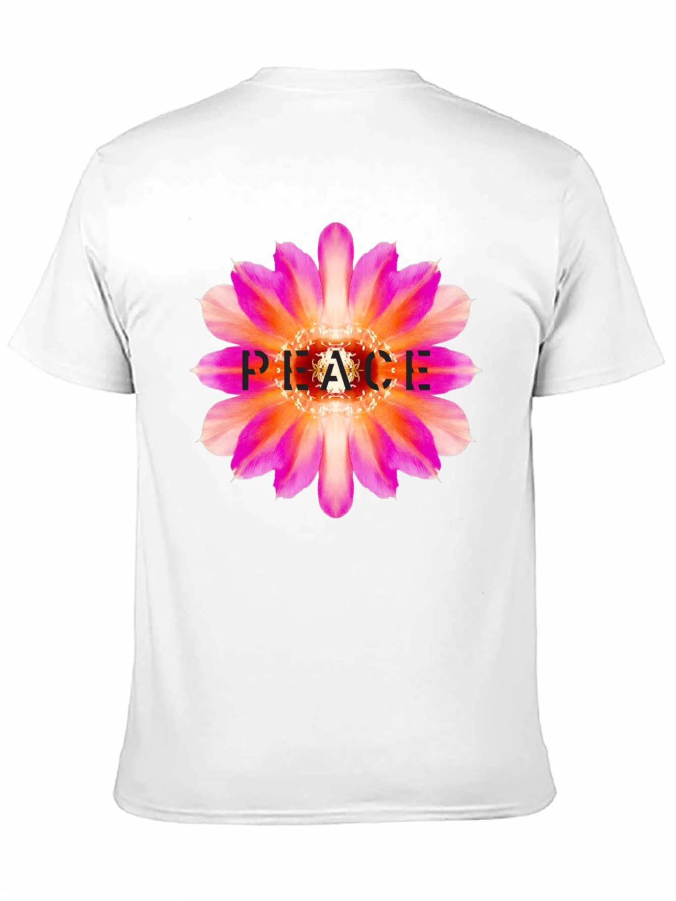 Peace Flower Graphic Tee - Stylish & Comfortable