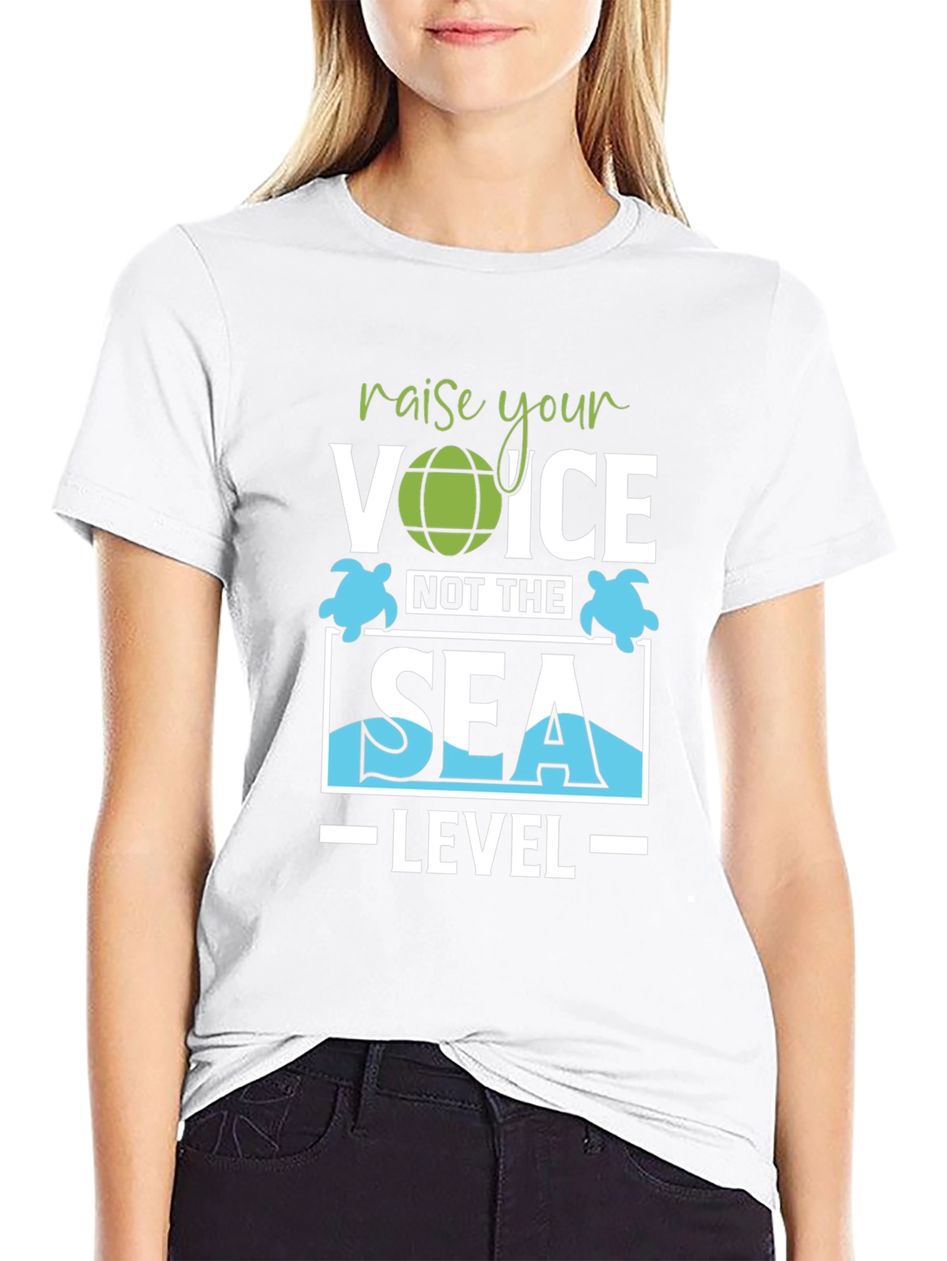 Raise Your Voice T-Shirt Save Sea Turtles