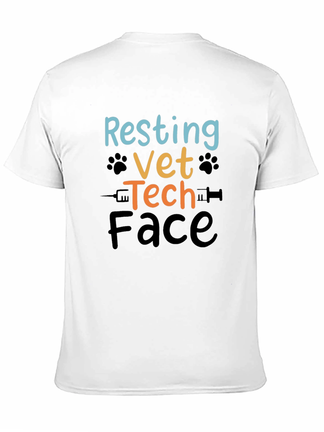 Resting Vet Tech Face T-Shirt