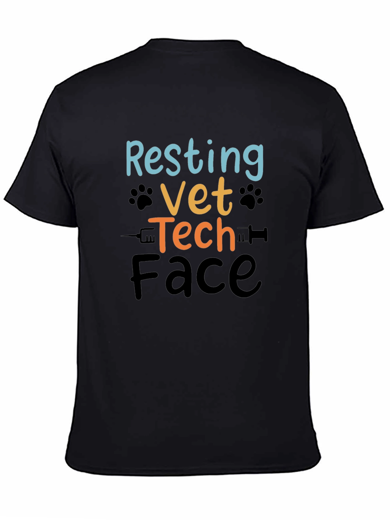 Resting Vet Tech Face T-Shirt