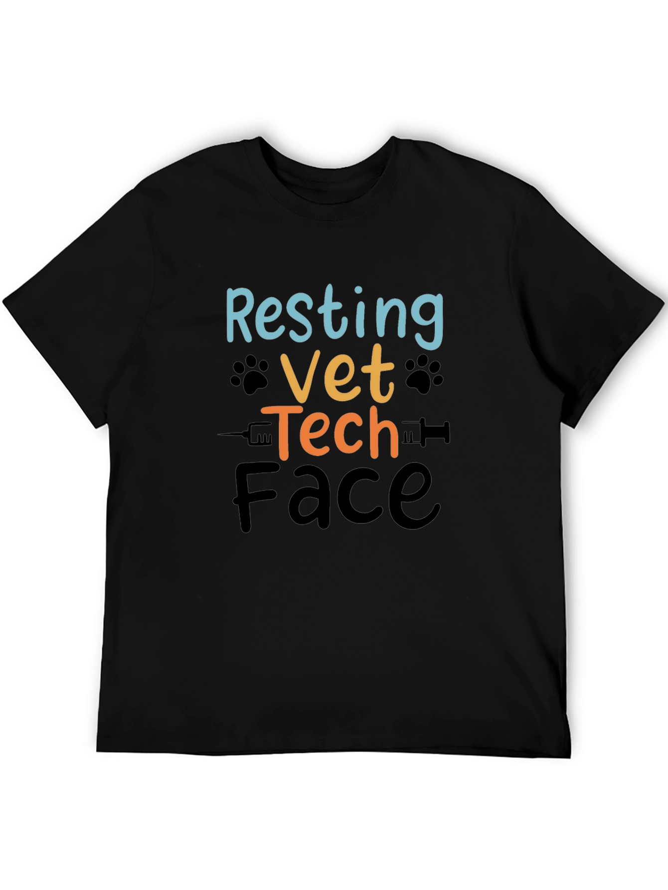 Resting Vet Tech Face T-Shirt