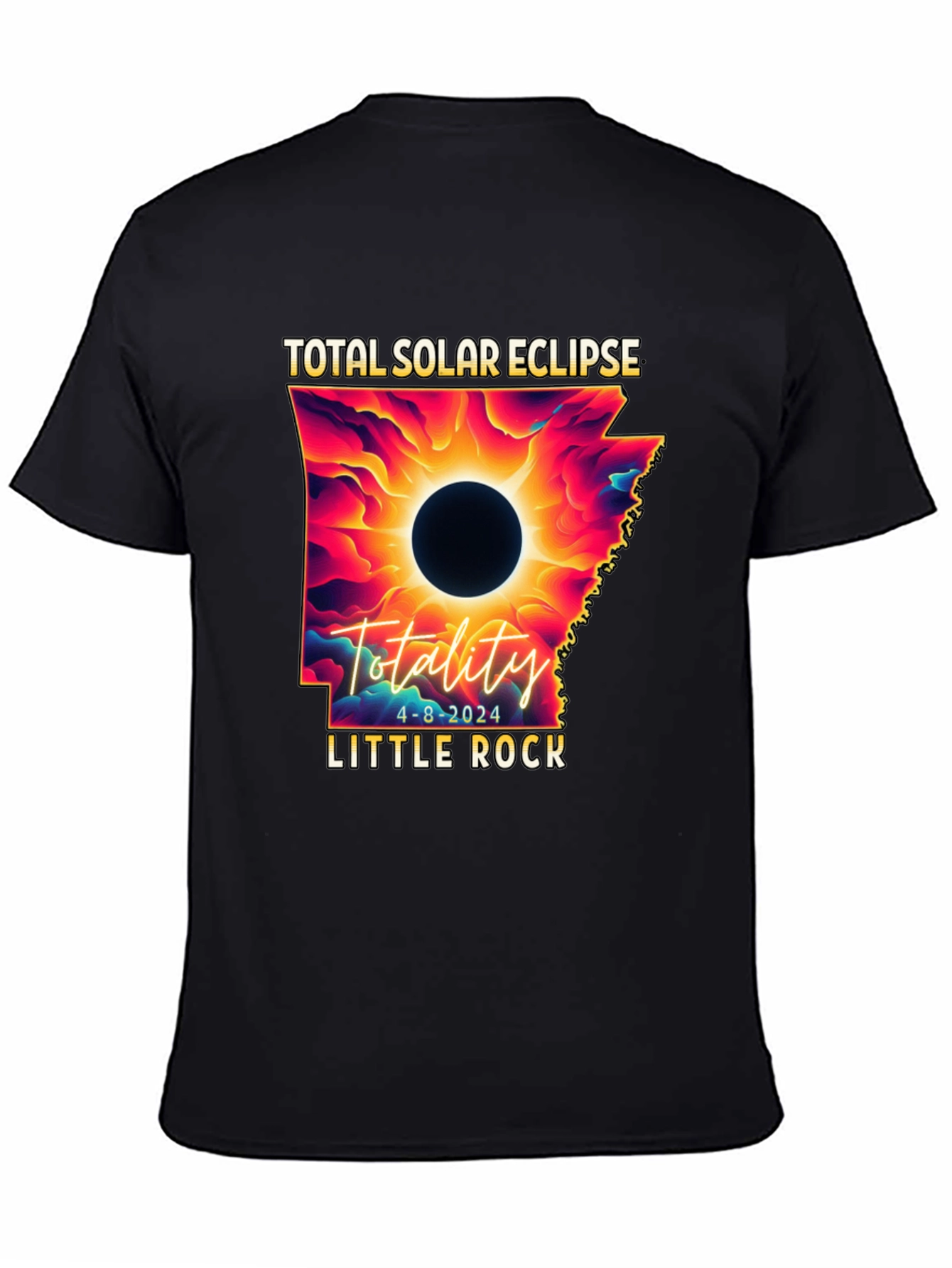 Total Solar Eclipse Arkansas 2024 T-Shirt