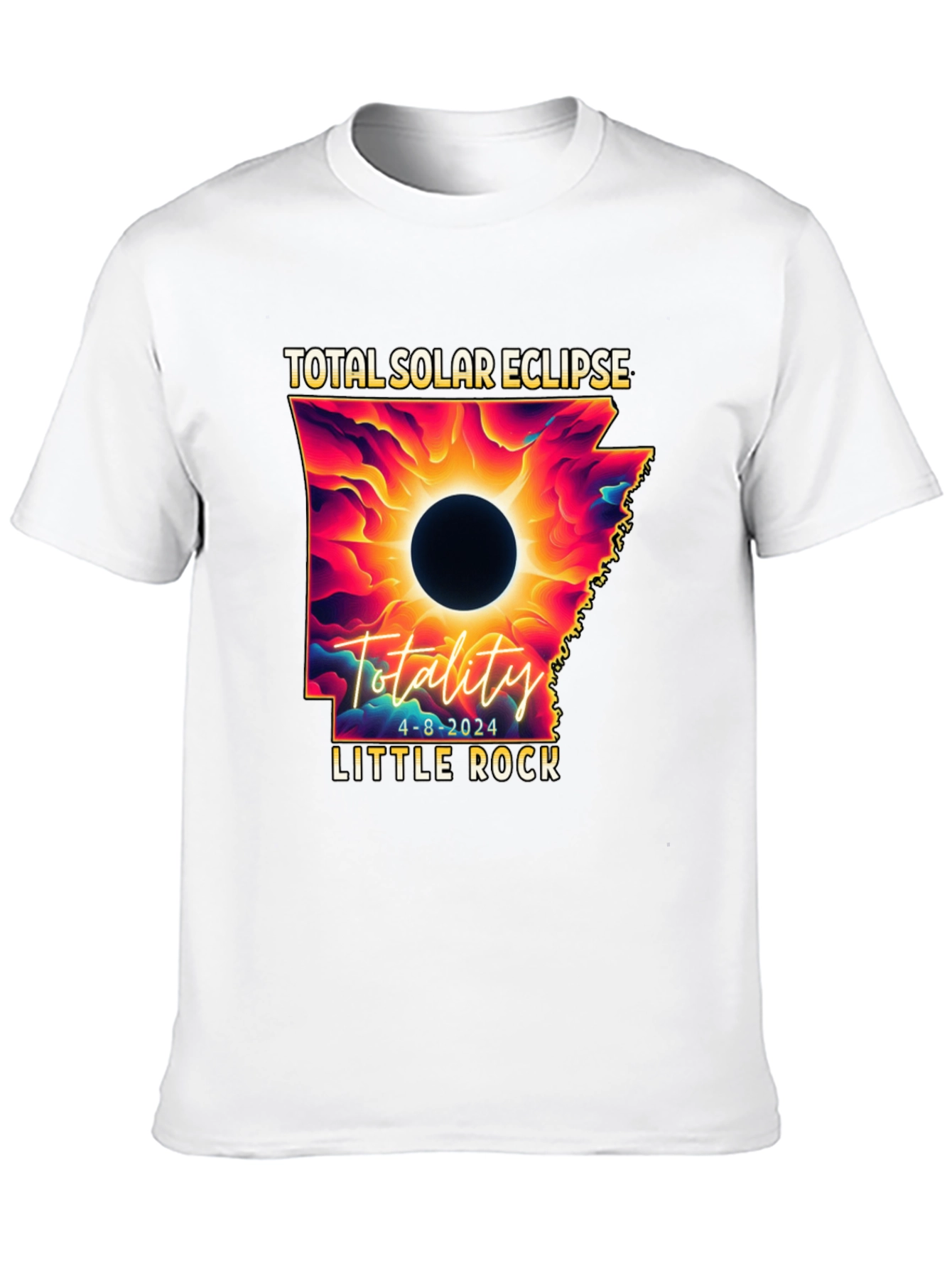 Total Solar Eclipse Arkansas 2024 T-Shirt
