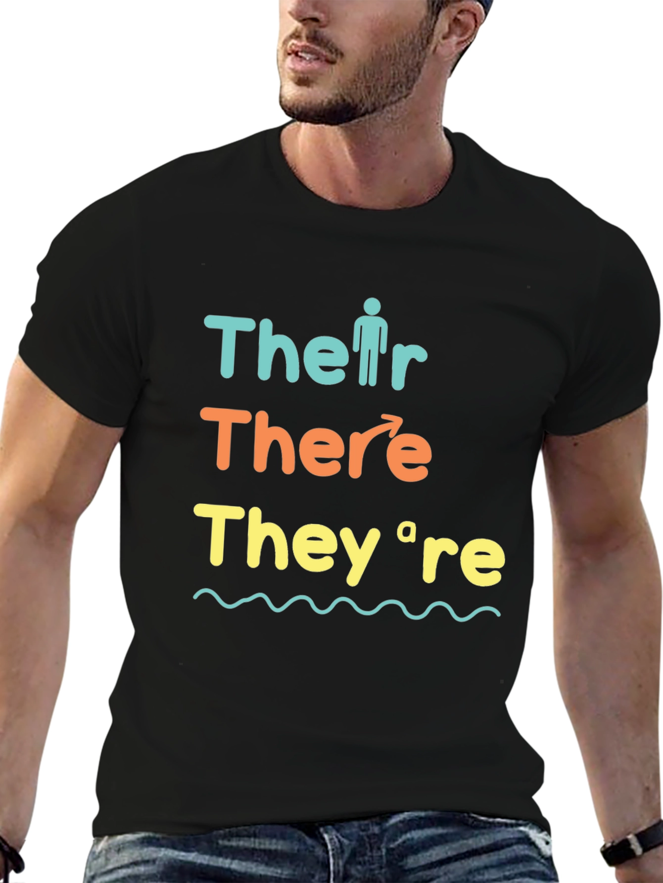 Their There Theyre Grammar T-Shirt