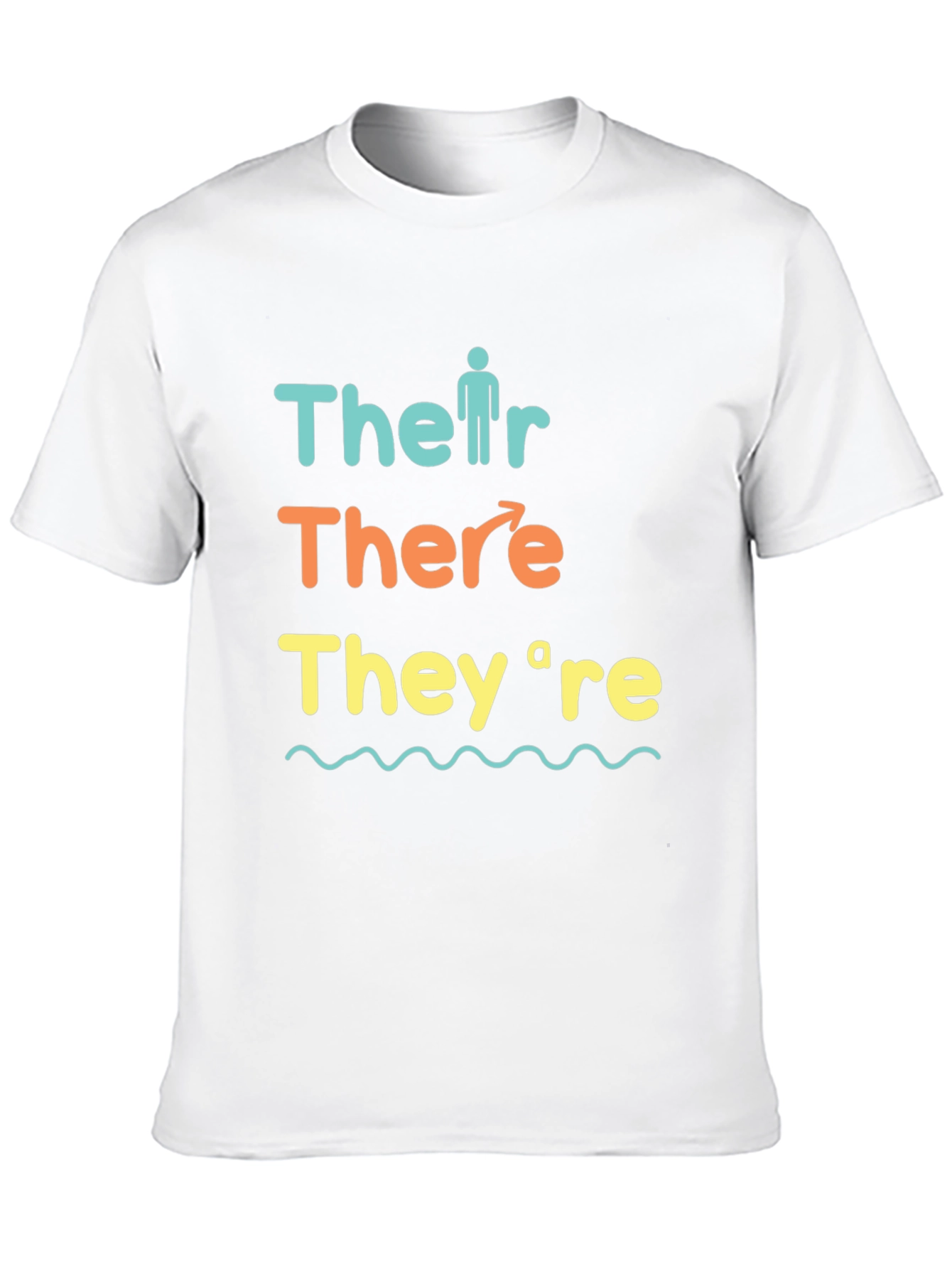Their There Theyre Grammar T-Shirt