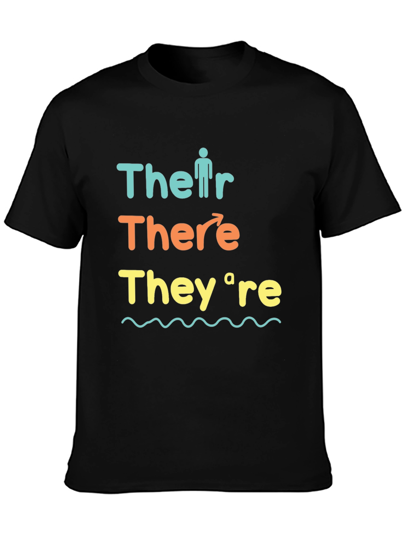 Their There Theyre Grammar T-Shirt