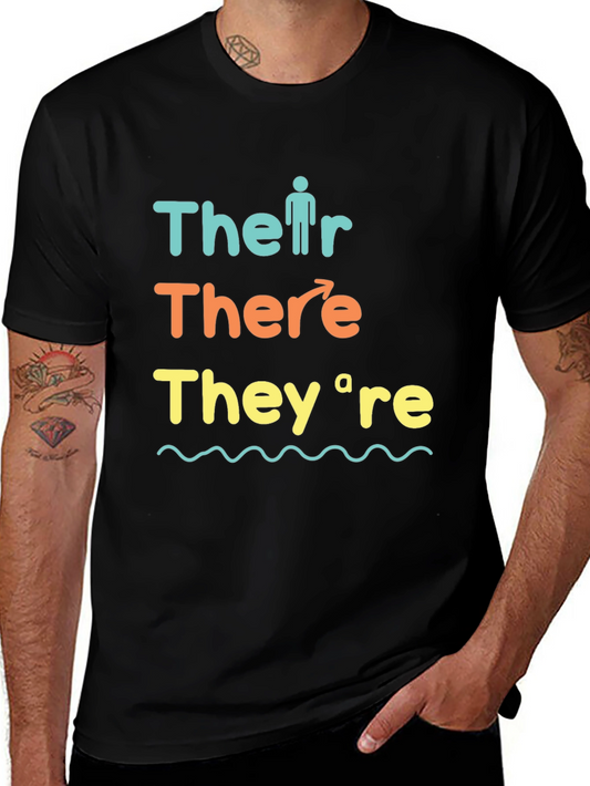 Their There Theyre Grammar T-Shirt