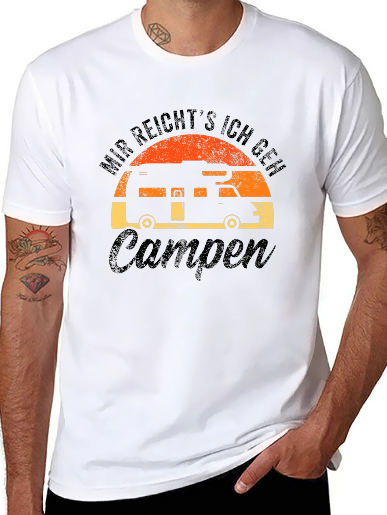 Mir Reichts Camping T-Shirt