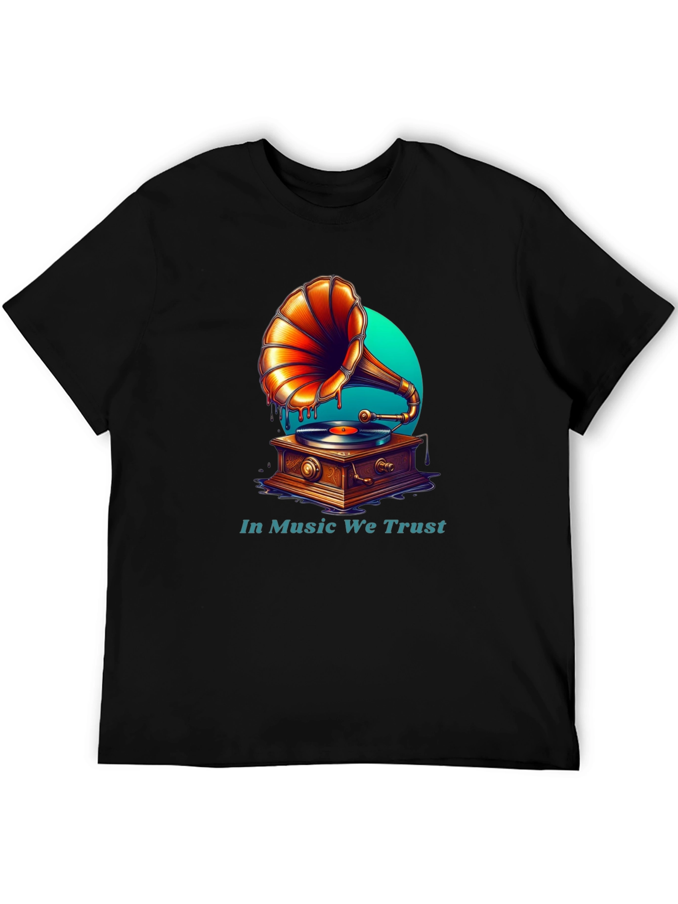 In Music We Trust Graphic Tee