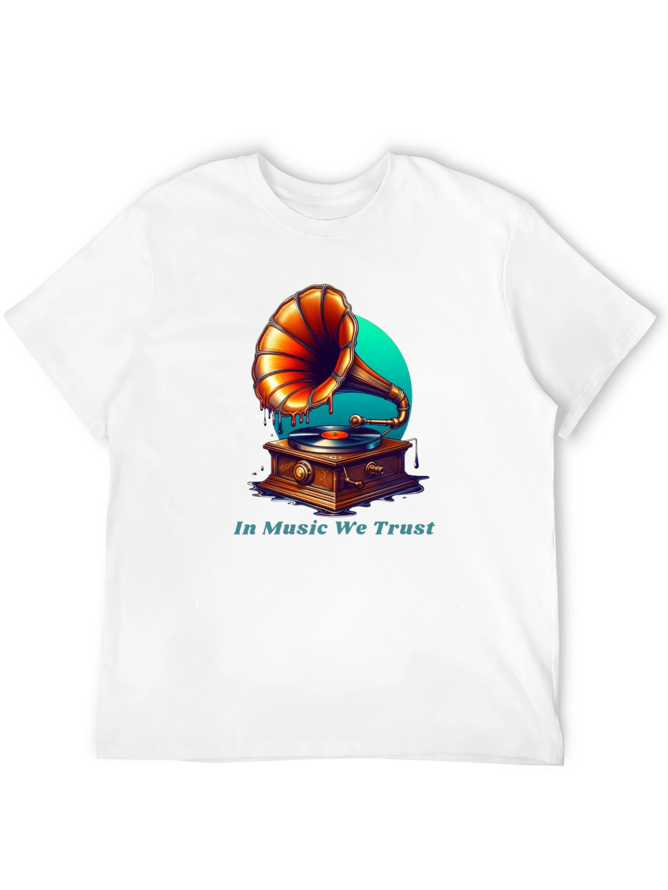 In Music We Trust Graphic Tee