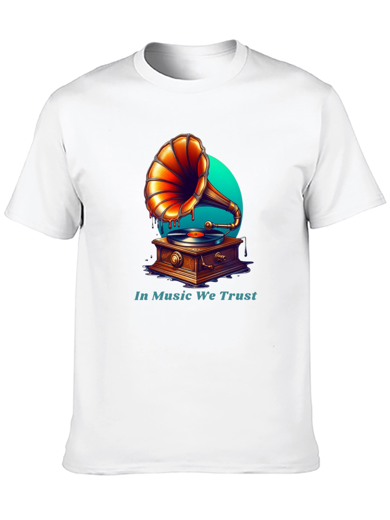 In Music We Trust Graphic Tee