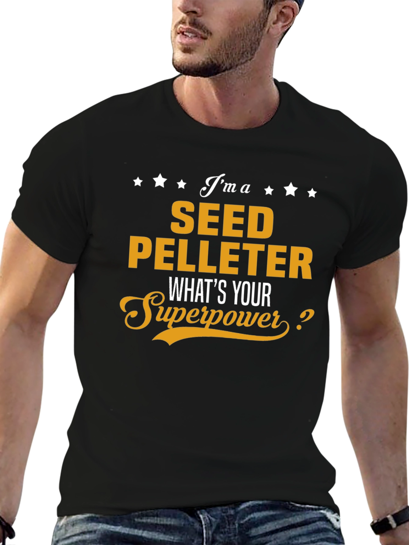 Seed Pelleter Superpower T-Shirt - Job Pride Tee