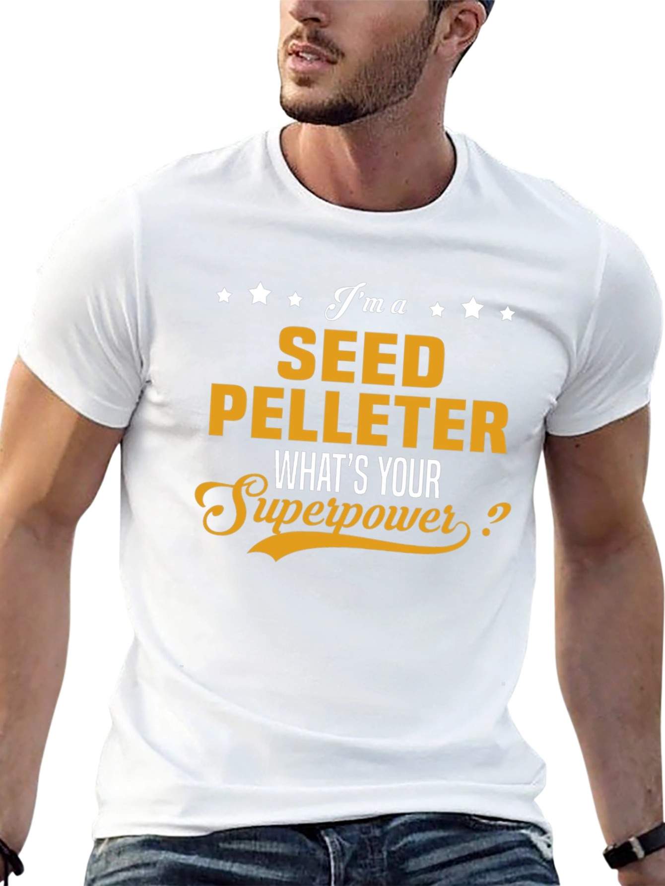 Seed Pelleter Superpower T-Shirt - Job Pride Tee