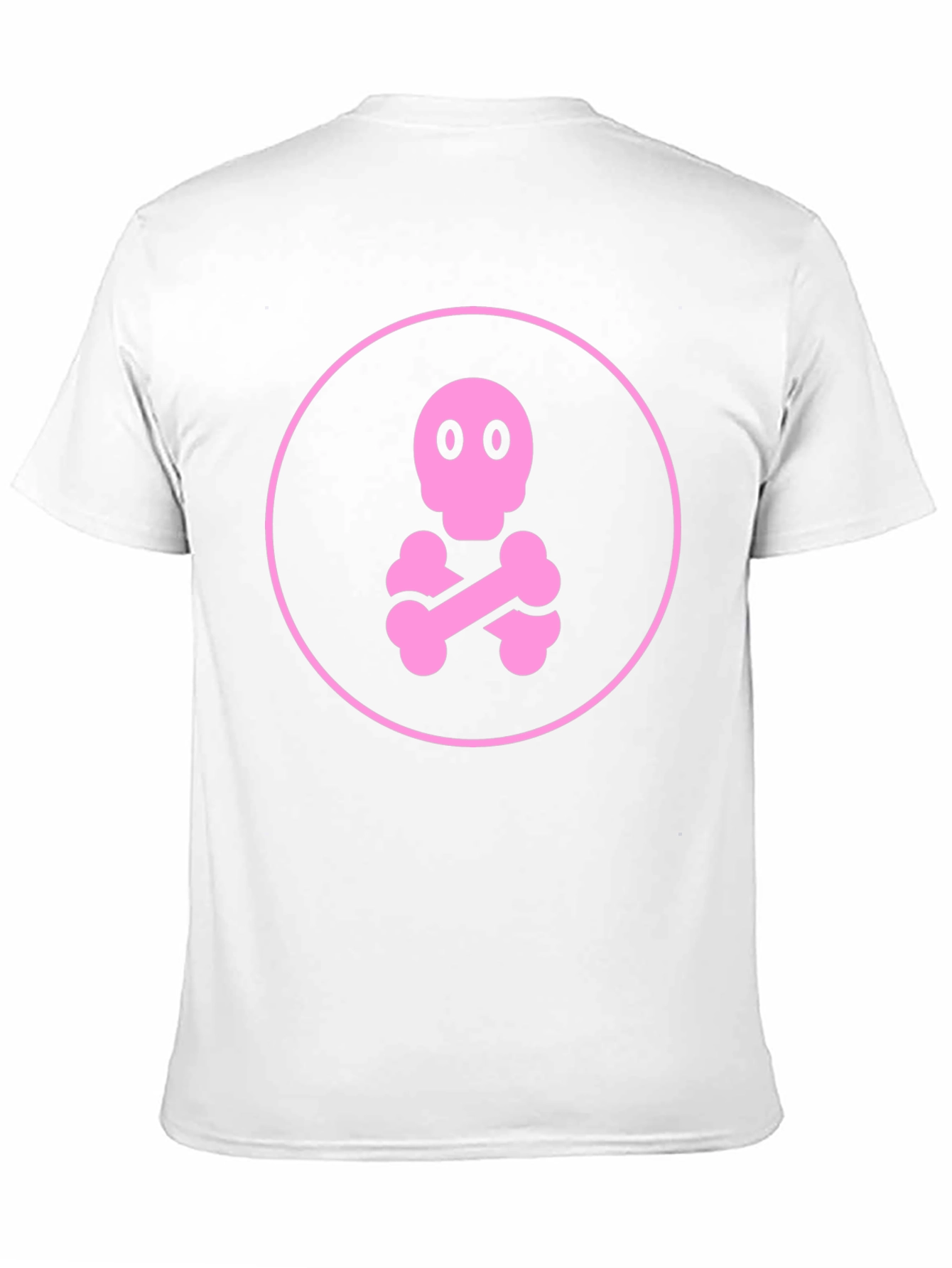 Pink Skull & Crossbones Graphic Tee