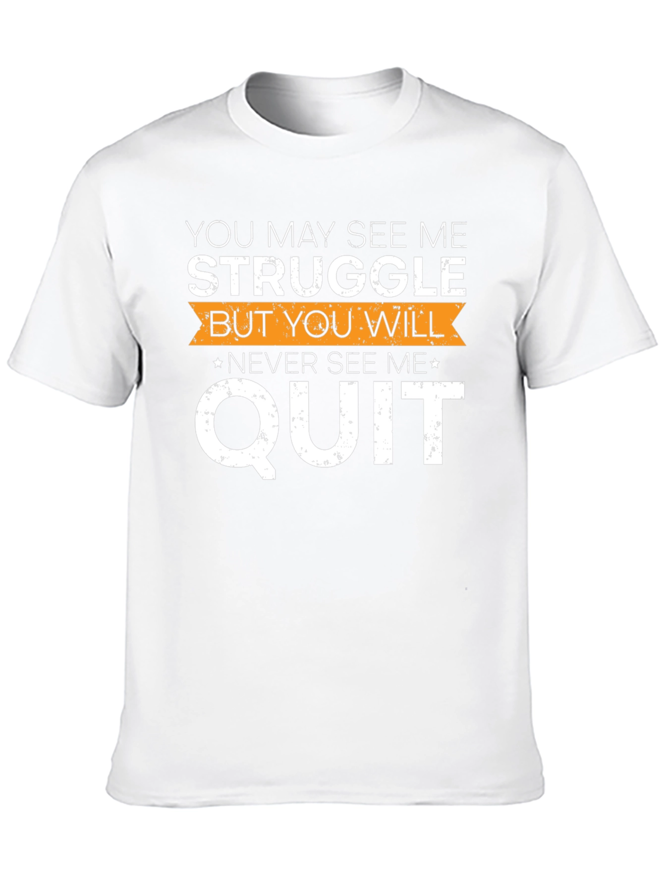 Struggle Never Quit Graphic Tee