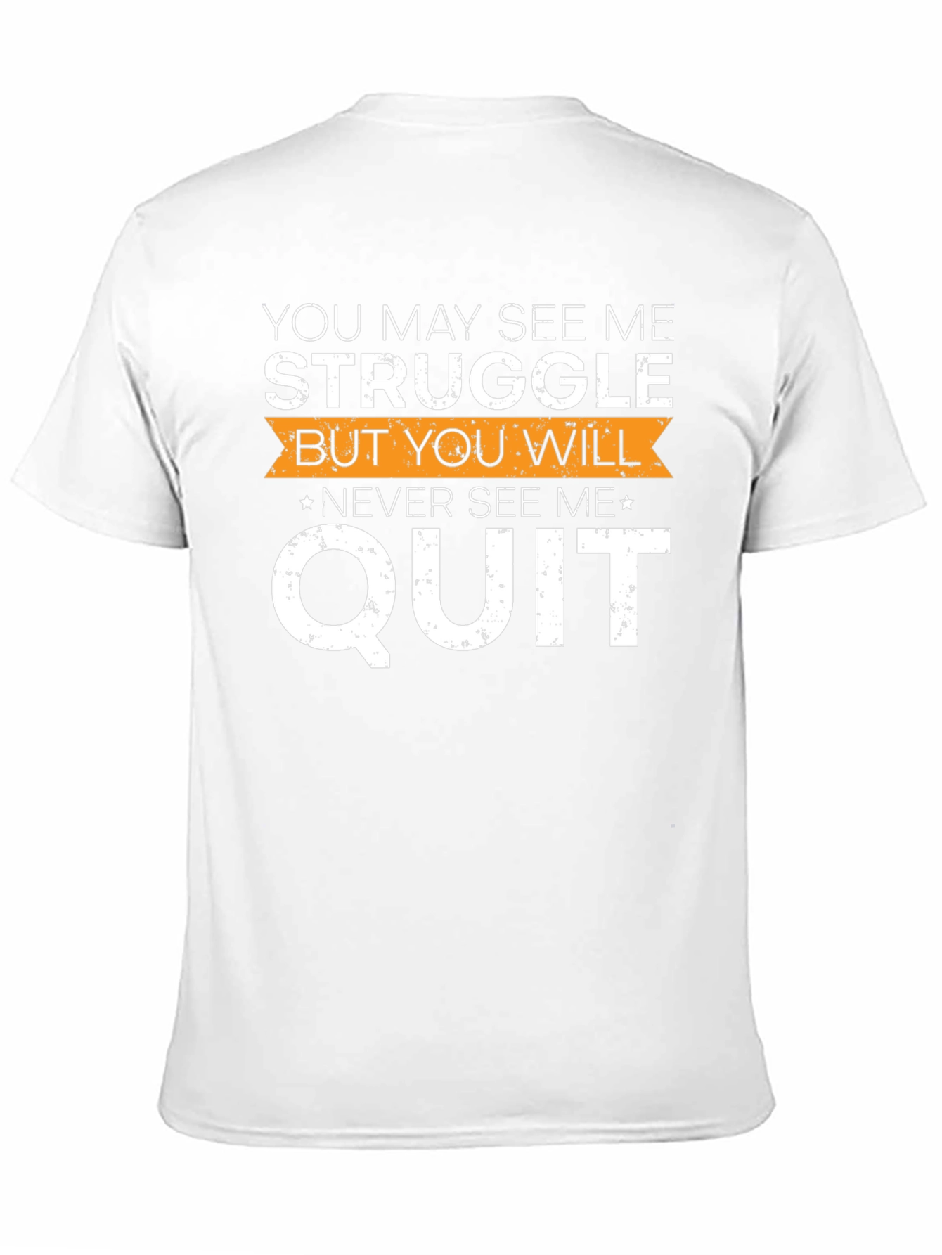 Struggle Never Quit Graphic Tee