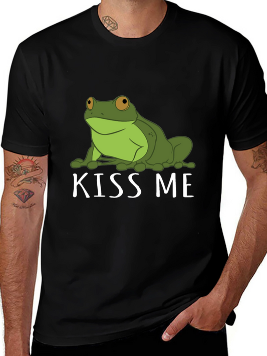 Frog Kiss Me Graphic Tee - Unisex