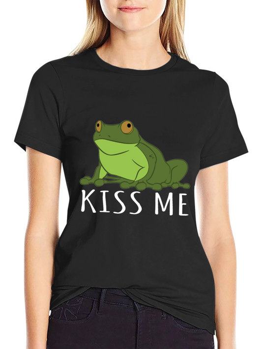 Frog Kiss Me Graphic Tee - Unisex