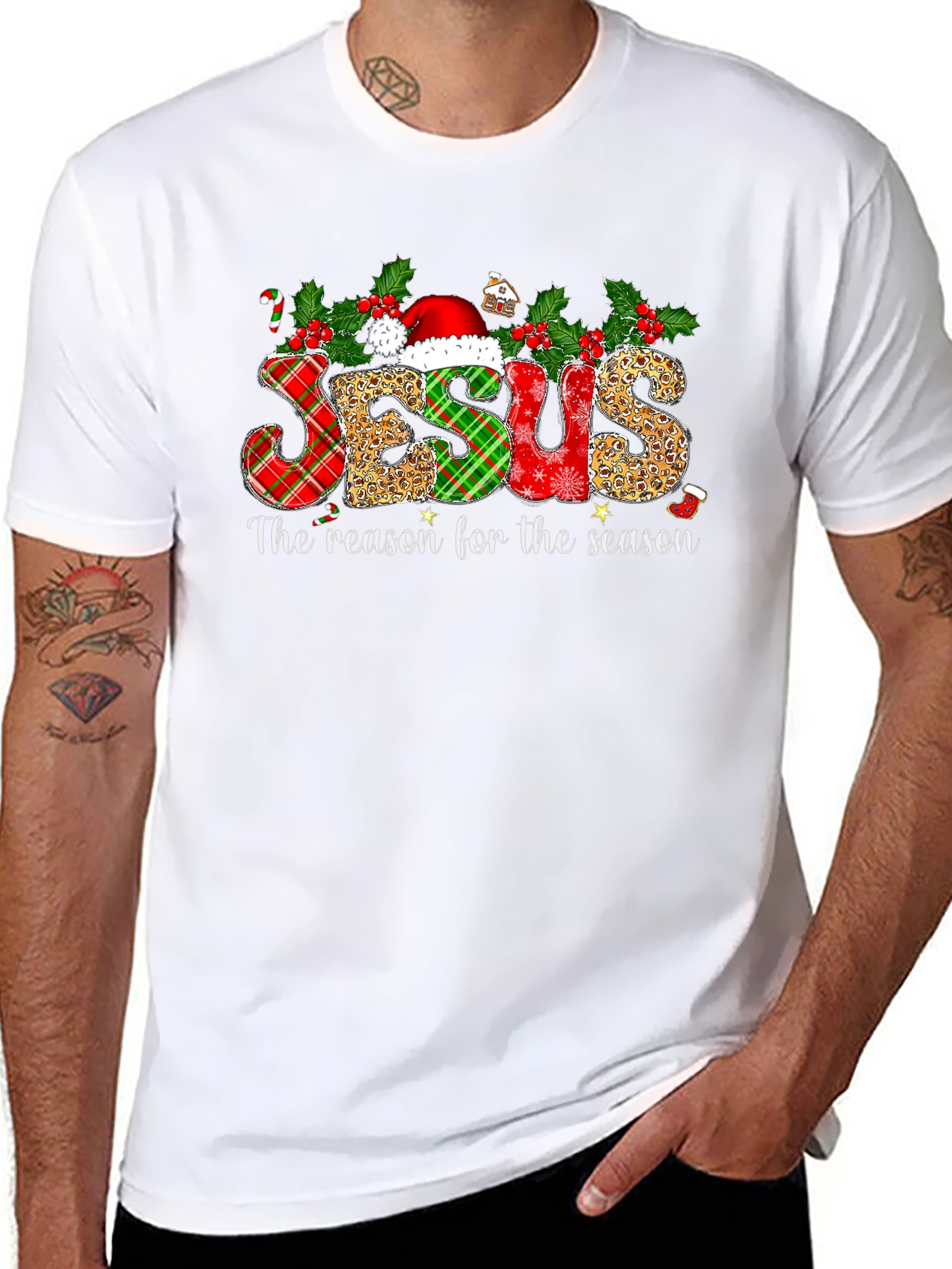 Jesus: Reason for the Season Christmas T-Shirt