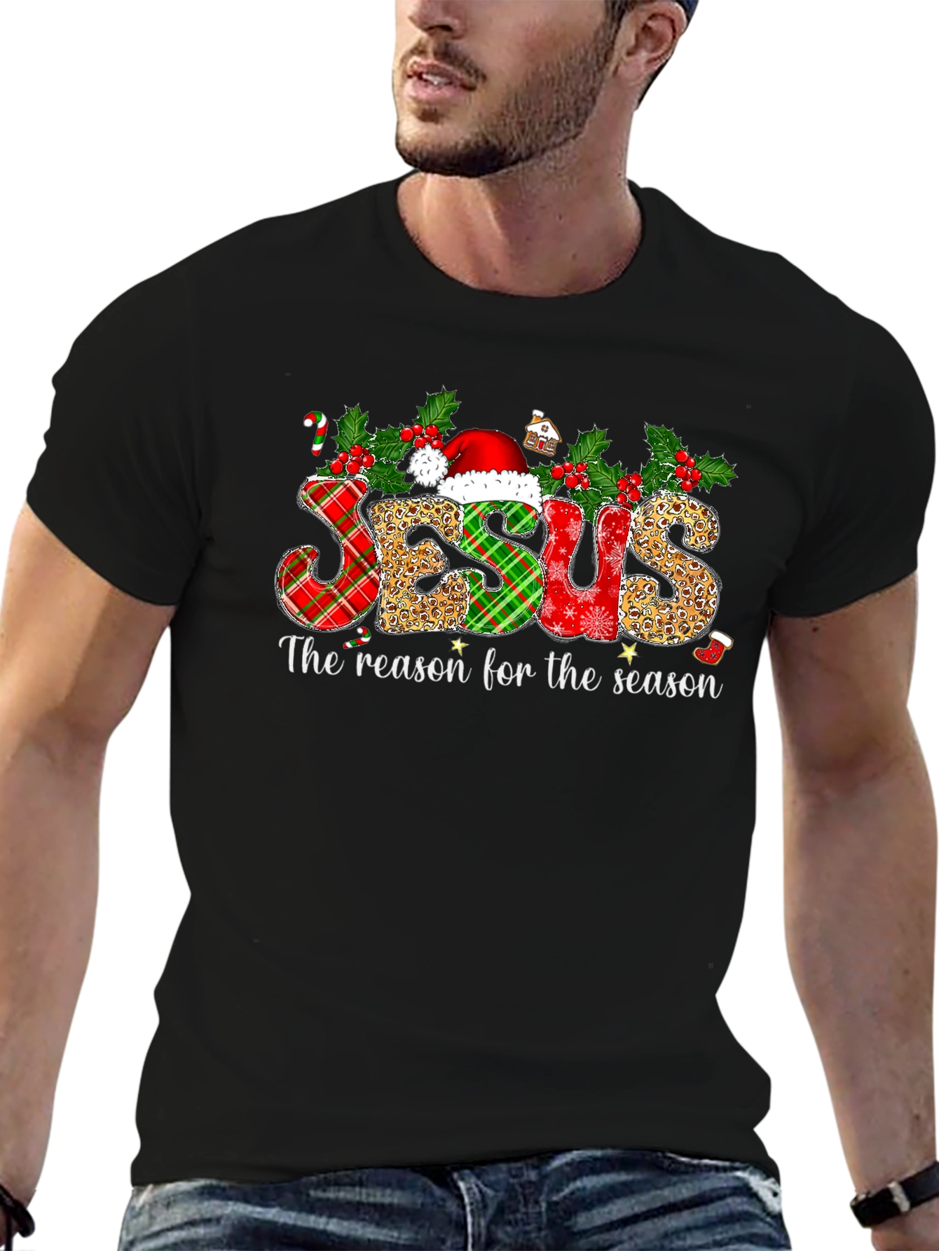 Jesus: Reason for the Season Christmas T-Shirt