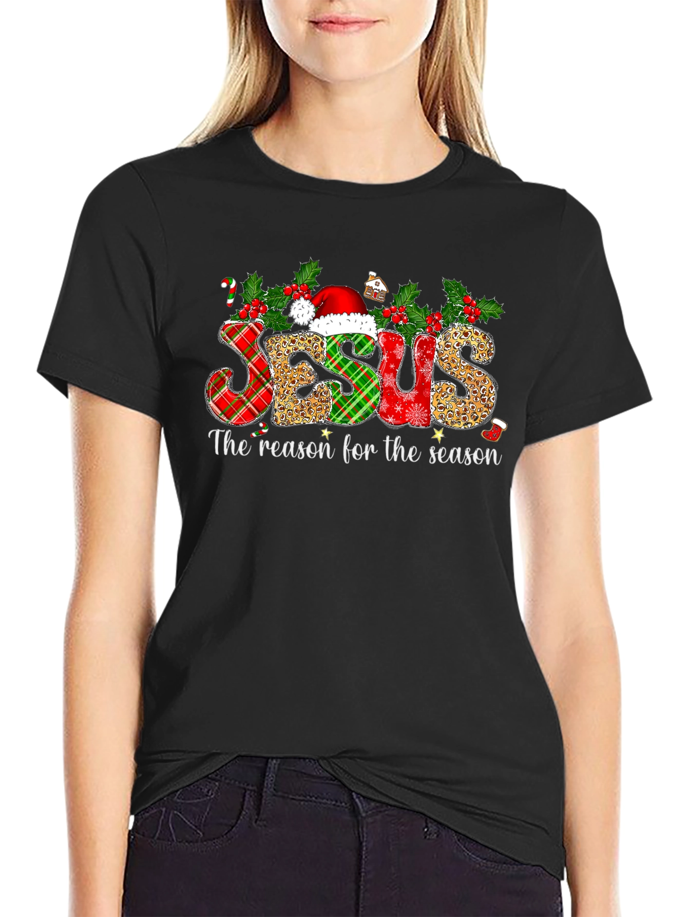 Jesus: Reason for the Season Christmas T-Shirt