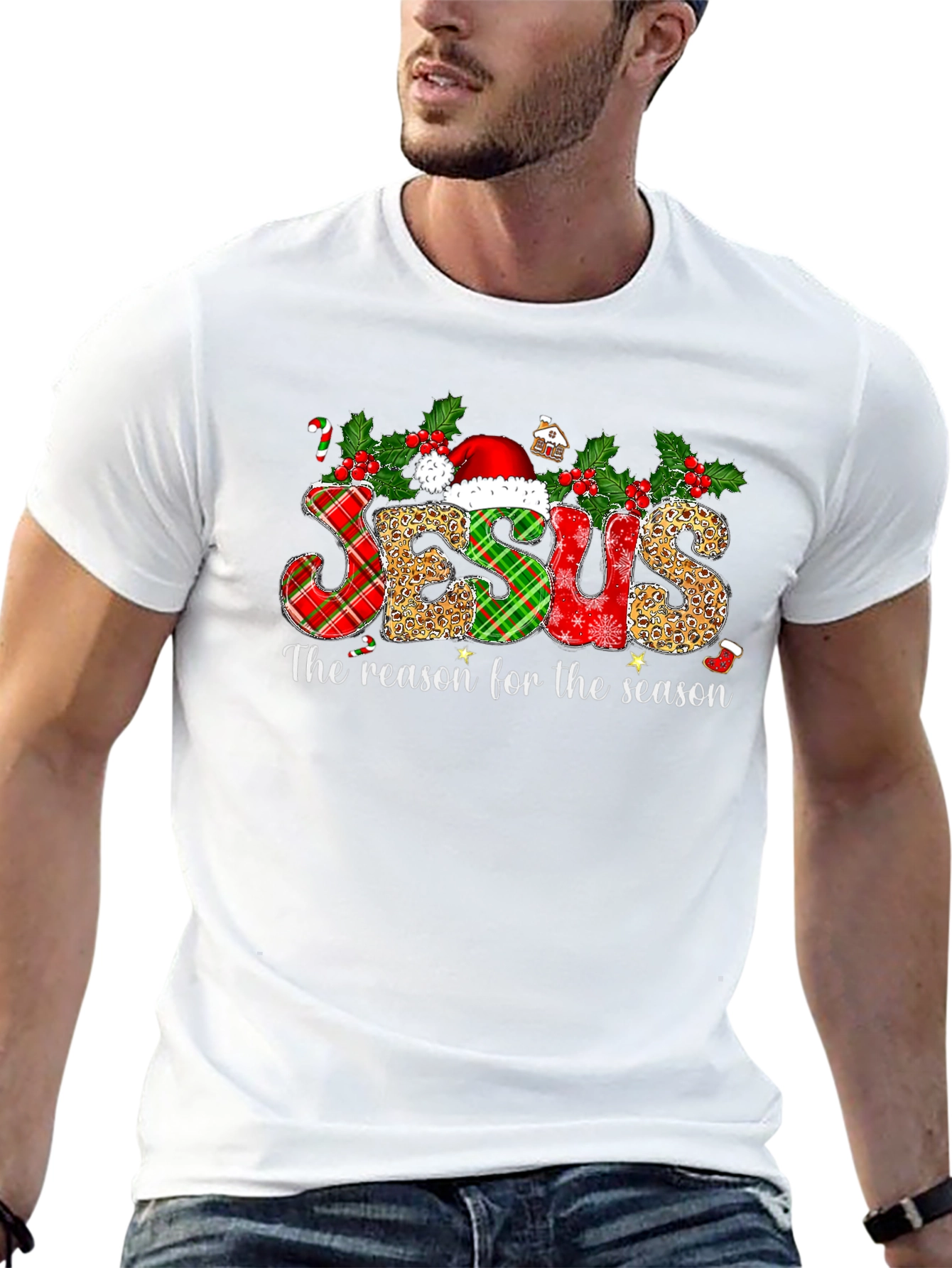 Jesus: Reason for the Season Christmas T-Shirt