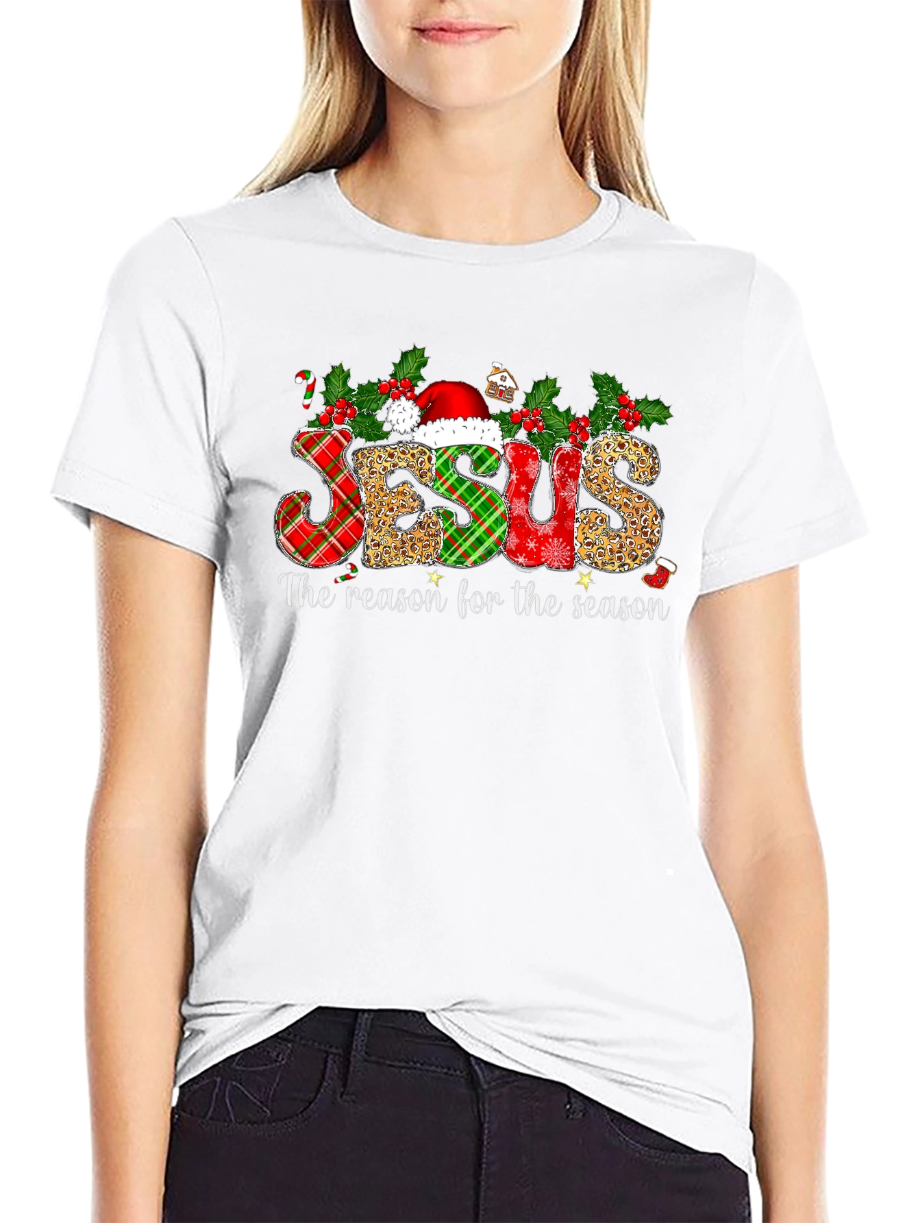 Jesus: Reason for the Season Christmas T-Shirt