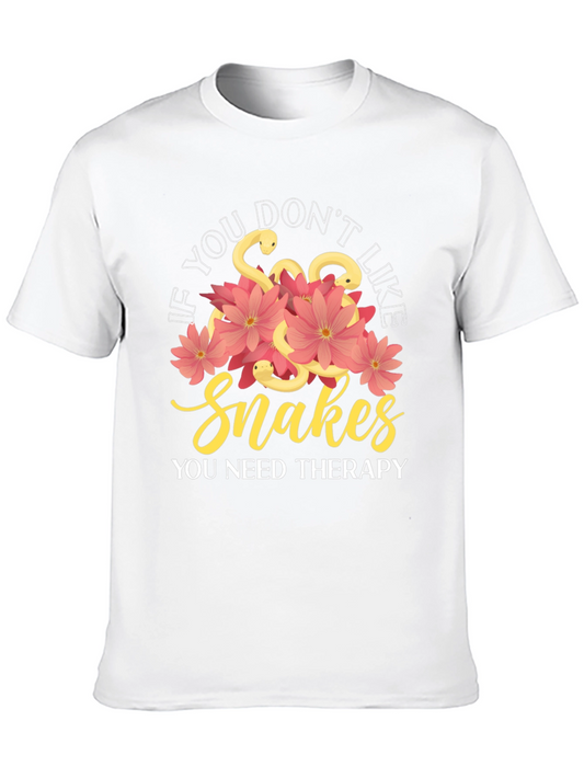 Snakes Lover T-Shirt - Therapy Apparel