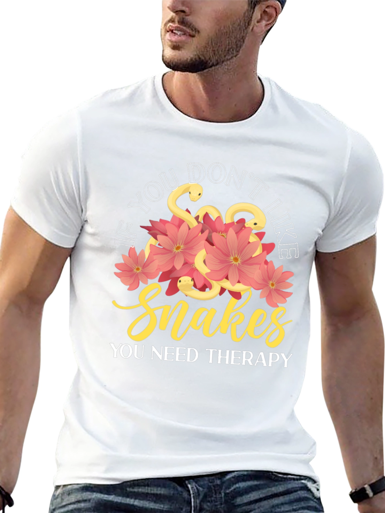 Snakes Lover T-Shirt - Therapy Apparel